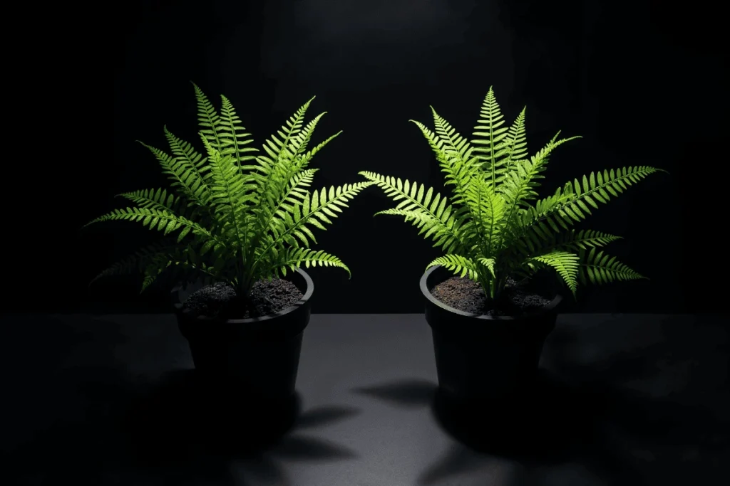 erros ao usar luz artificial em plantas