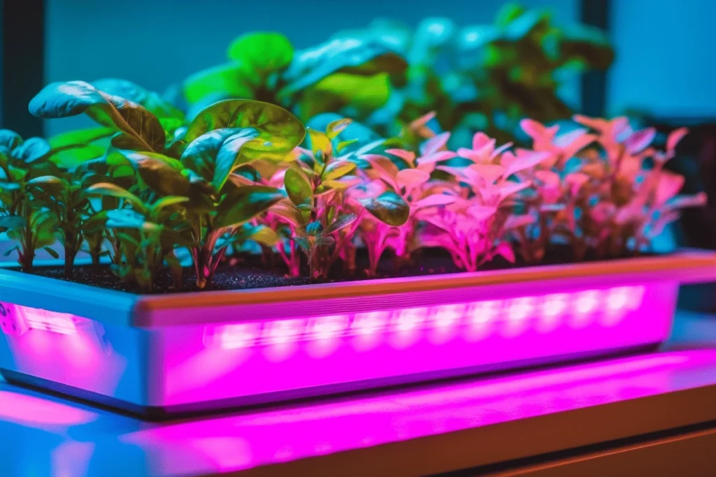 led ou fluorescente para plantas