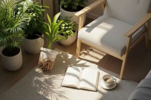 Descubra 4 plantas ideais para quem mora sozinho e transforme sua casa em um refúgio de leveza, acolhimento e bem-estar emocional.