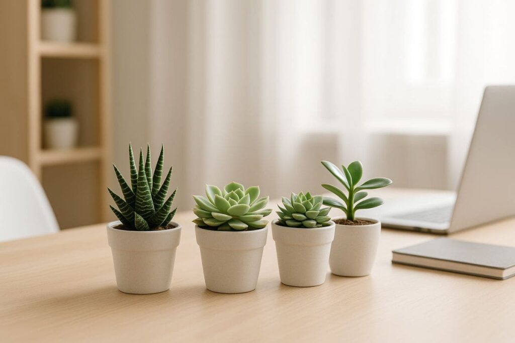 plantas para ter no home office