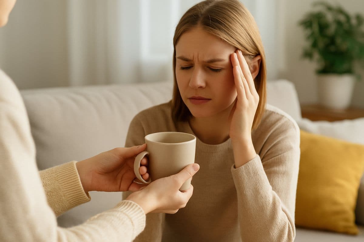 erva alivia dor de cabeça