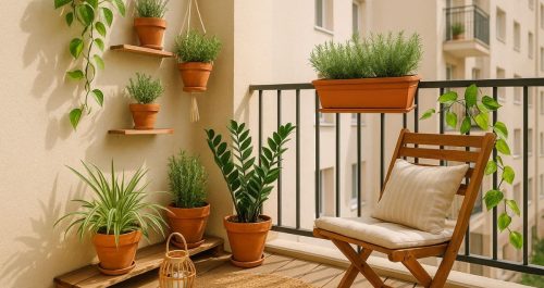 Verde, sol e boas ideias: transforme sua varanda pequena com plantas cheias de energia.