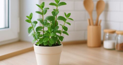 Um simples vaso de hortelã na cozinha pode ser o truque natural que afasta moscas — sem veneno e com frescor.
