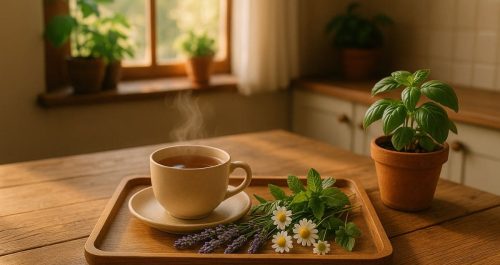 Plantas e chás: combinações que acalmam o corpo e a casa