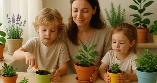 5 Plantas para criar rotinas calmas e conectadas com filhos pequenos