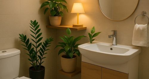 Zamioculca, jiboia e lírio da paz são plantas para banheiro escuro que purificam o ar e decoram até os cantinhos com pouca luz.