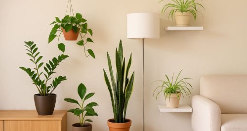 4 plantas que limpam o ar e vivem bem até em cômodos escuros